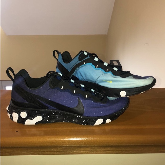 day and night nike react